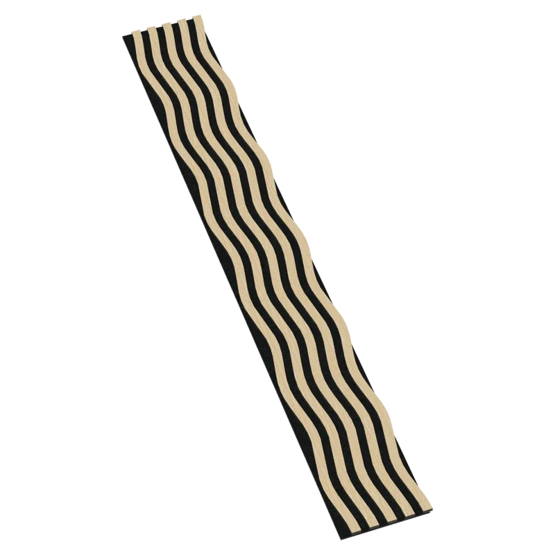 8 Feet Wave acoustic panel color white oak